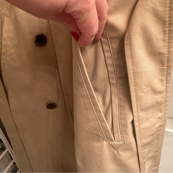 J. Crew Icon Trench Coat 2011 Style Size 18 - Picture 9 of 14